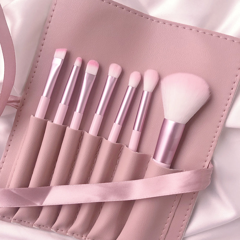 Ultra-Soft Makeup Brush Set for Eyes and Face