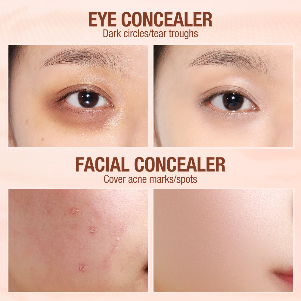 O.TWO.O Liquid Concealer 10ml - Waterproof & Long-Lasting