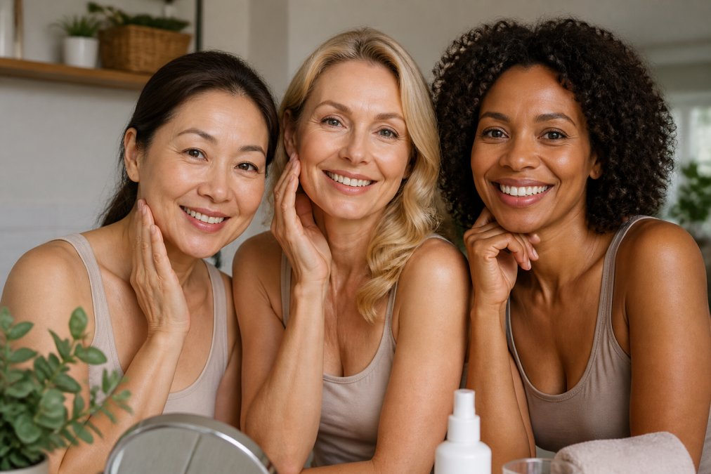 Skincare Routine for Glowing Skin Over 40