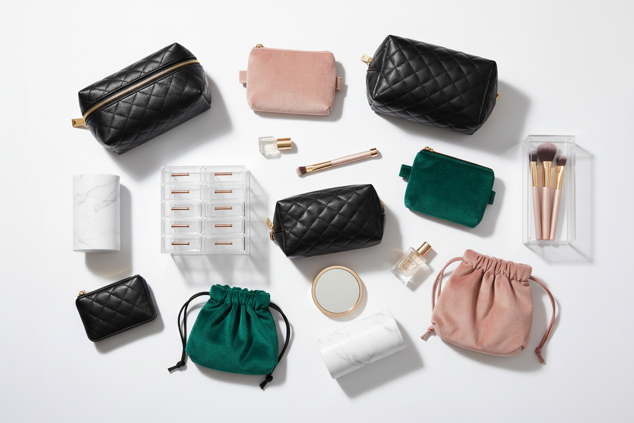 Makeup Bags and Organizers