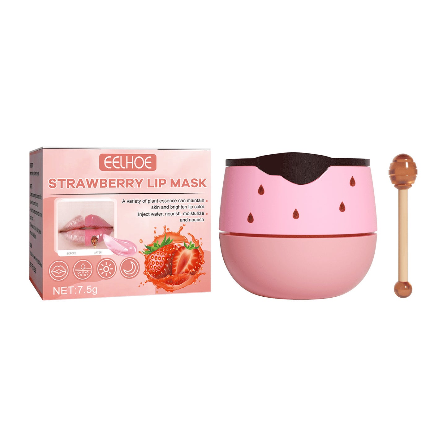 EELHOE Lip Mask for Exfoliation and Hydration