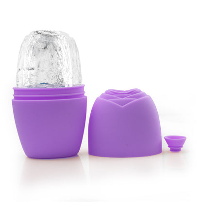 SilkySkin Ice Roller with Silicone Grip