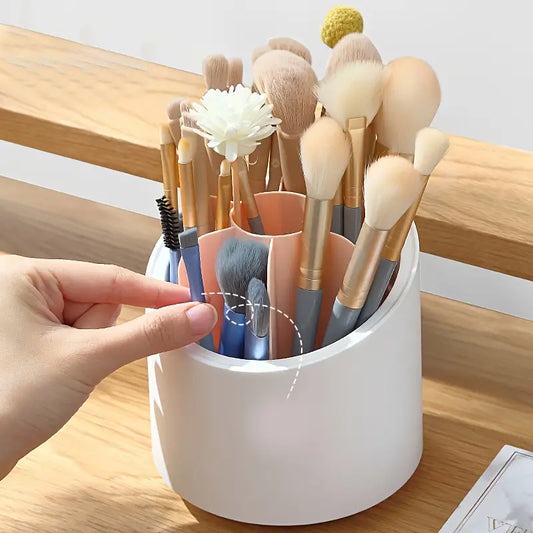 Swivel Cosmetic Brush Organizer