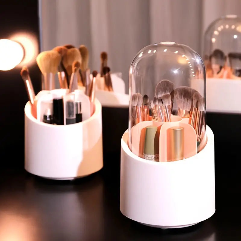 Swivel Cosmetic Brush Organizer