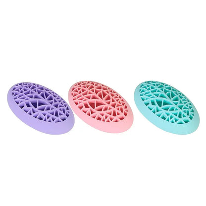 Silicone Desk Makeup Brush Stand (1pc)
