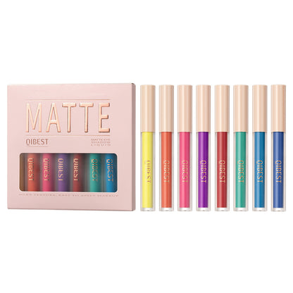 QIBEST Matte Duo Eyeshadow & Blush Set
