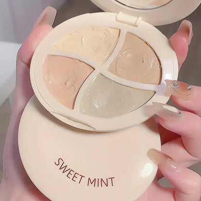 4-Color Concealer for Dark Circles and Even Skin Tone
