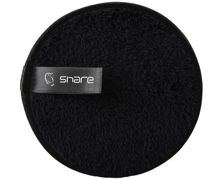 Water Clean Lazy Makeup Remover Puff - Double-Sided Velvet