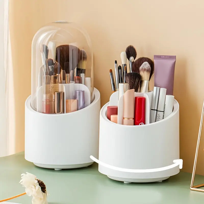 Swivel Cosmetic Brush Organizer