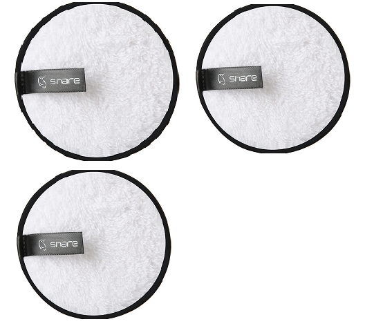 Water Clean Lazy Makeup Remover Puff - Double-Sided Velvet
