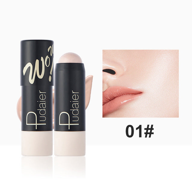 Pudaier Long-lasting Matte Foundation Stick for Dark Skin