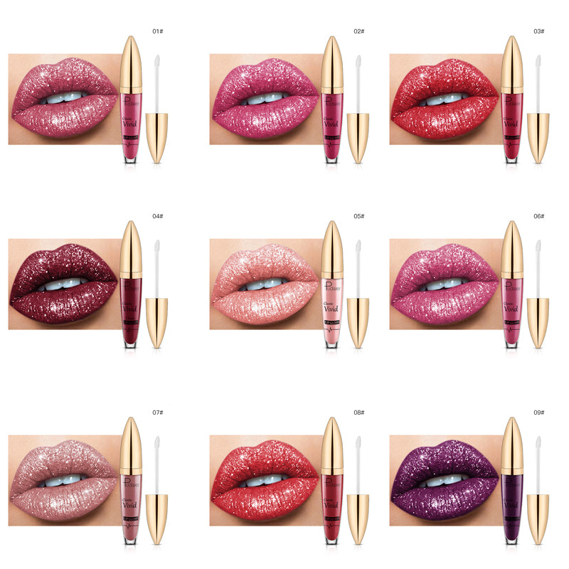 Pearlescent Matte Lip Gloss Non-Stick Long Lasting Makeup