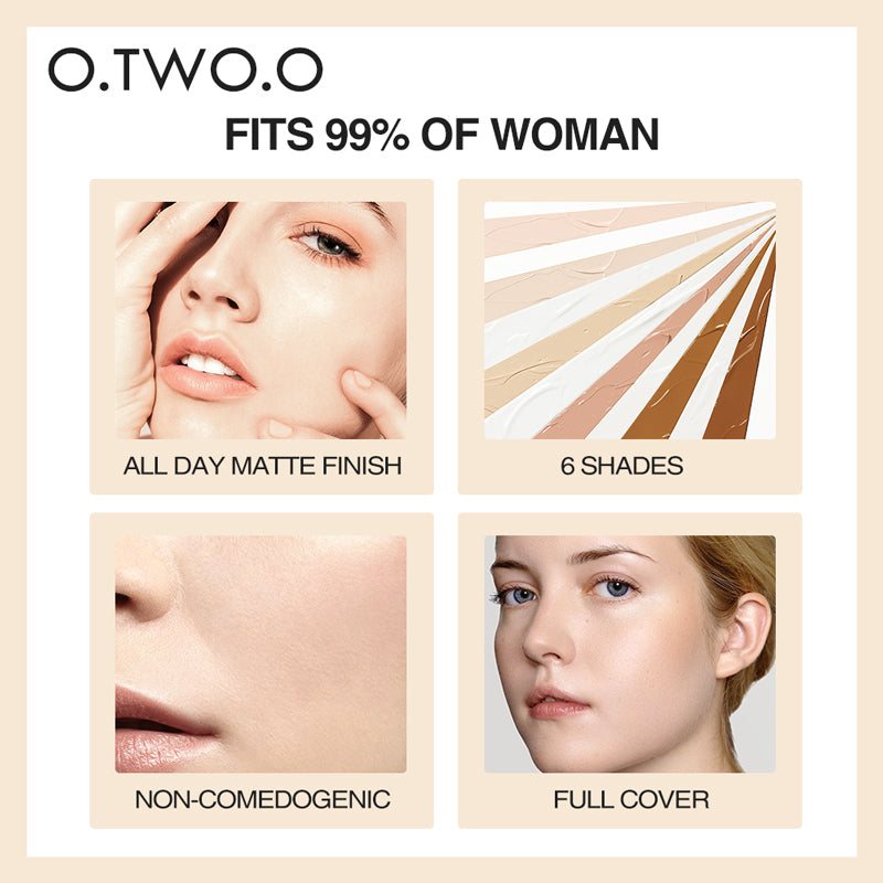 O.TWO.O Brightening Moisturizing Long-lasting Foundation