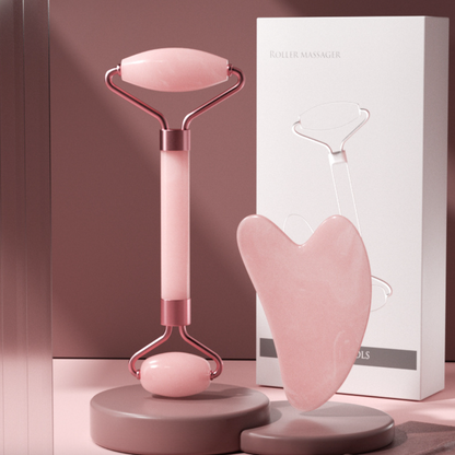Facial Relaxation Roller & Gua Sha Kit