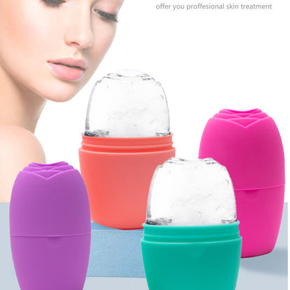 SilkySkin Ice Roller with Silicone Grip