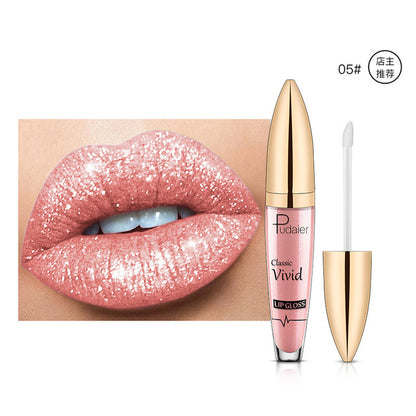 Pearlescent Matte Lip Gloss Non-Stick Long Lasting Makeup