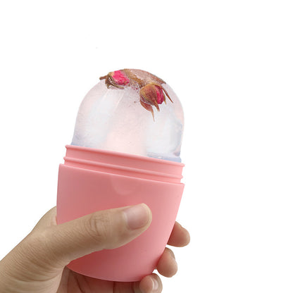 SilkySkin Ice Roller with Silicone Grip