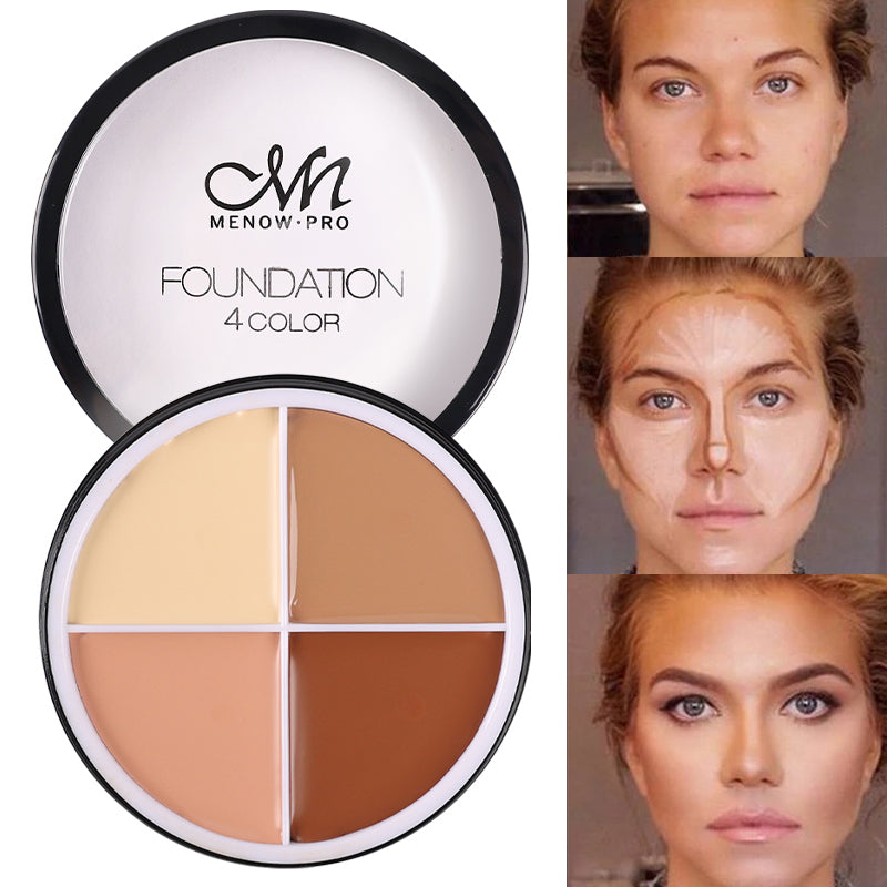 Adjustable Tone Foundation Cream Concealer - Four Colors