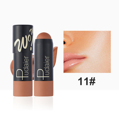 Pudaier Long-lasting Matte Foundation Stick for Dark Skin