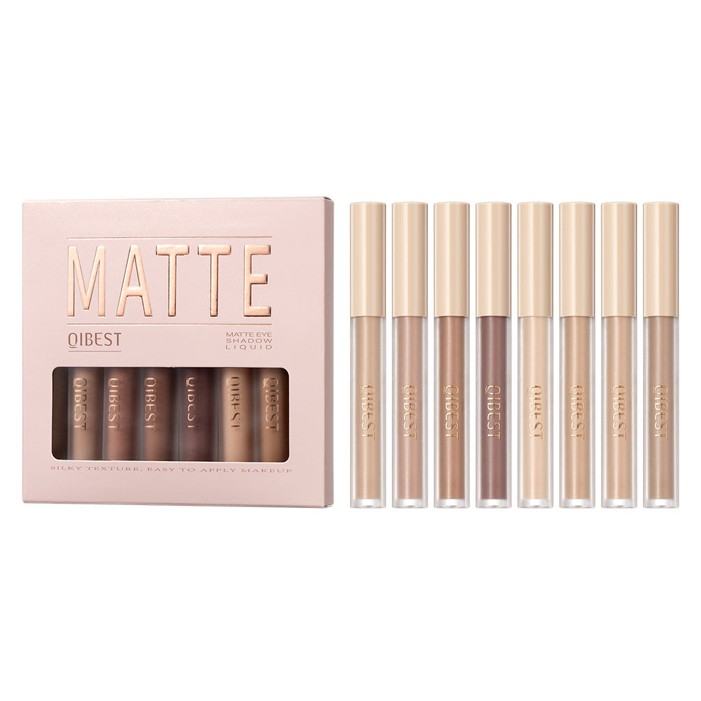 QIBEST Matte Duo Eyeshadow & Blush Set