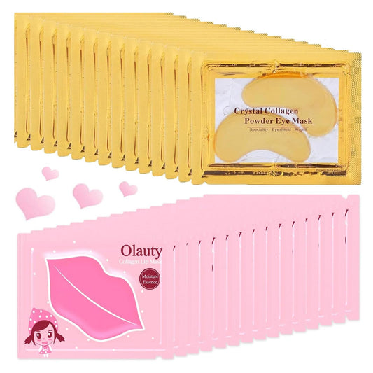 24K Gold Eye & Collagen Lip Mask Set
