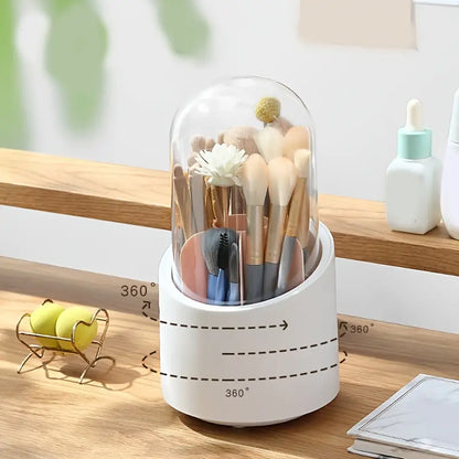 Swivel Cosmetic Brush Organizer