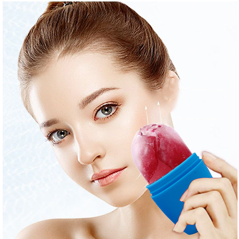 SilkySkin Ice Roller with Silicone Grip