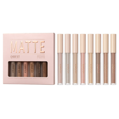 QIBEST Matte Duo Eyeshadow & Blush Set