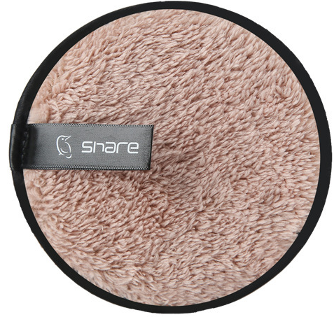 Water Clean Lazy Makeup Remover Puff - Double-Sided Velvet