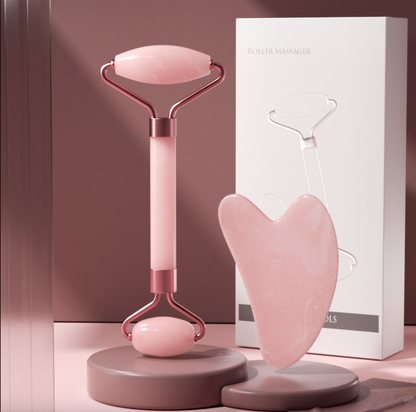 Facial Relaxation Roller & Gua Sha Kit
