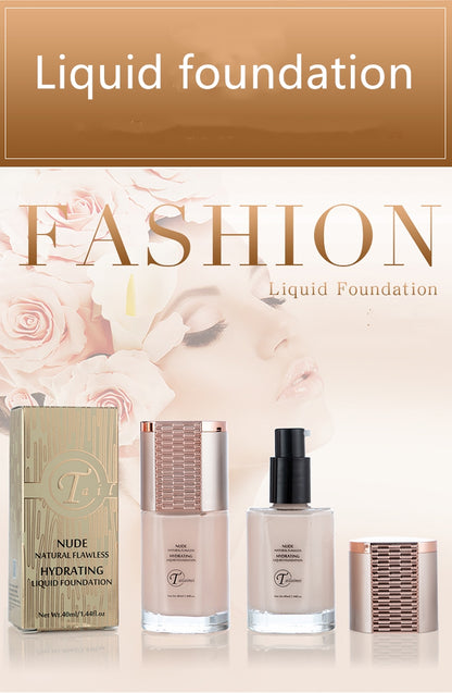 TLM Ivory White Foundation - Brightening and Long-lasting