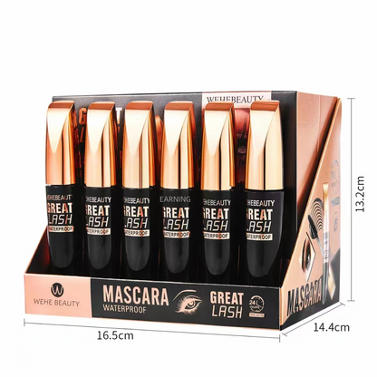 WEHEBEAUTY Waterproof 4D Volumizing Mascara
