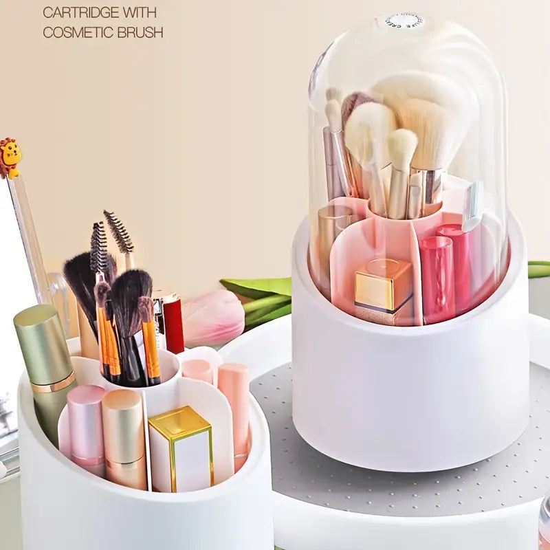 Swivel Cosmetic Brush Organizer