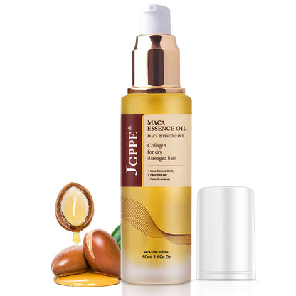 Karsell Collagen Hair Mask Moroccan Argan Oil for Dry Damaged Hair-Argan Oil Hair Serum for Curly or Straight Thin Fine Hair 50ml