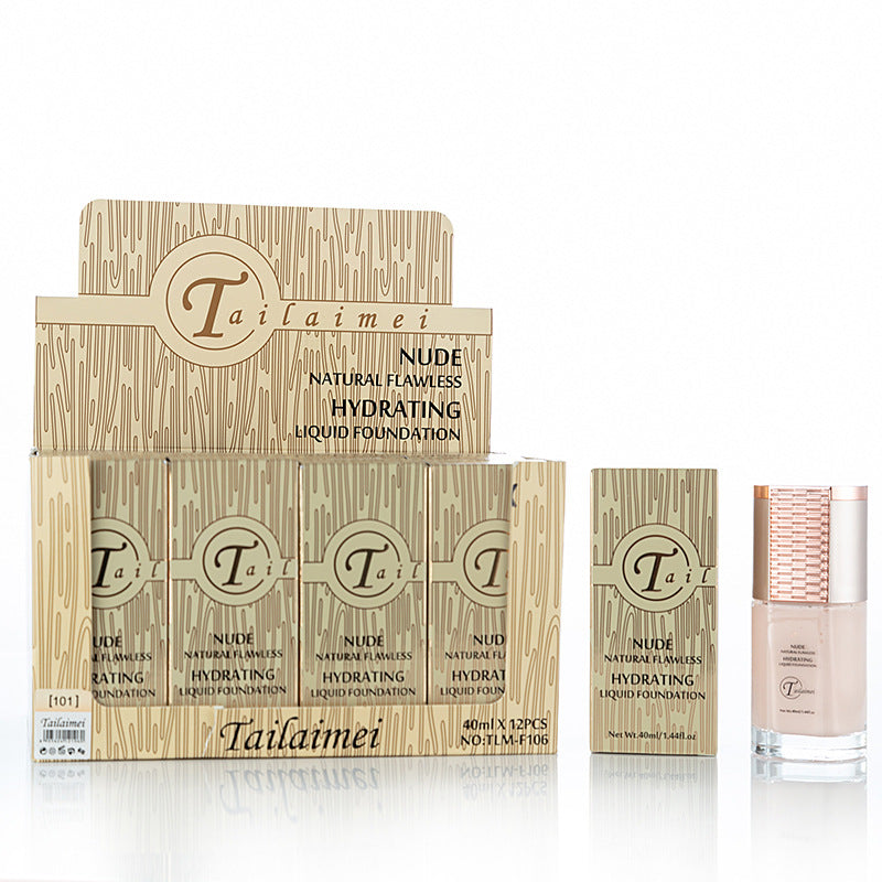 TLM Ivory White Foundation - Brightening and Long-lasting