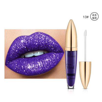 Pearlescent Matte Lip Gloss Non-Stick Long Lasting Makeup