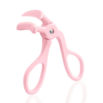 Precise Grip Lash Curler - No-Pinch Silicone Eyelash Curler Pink