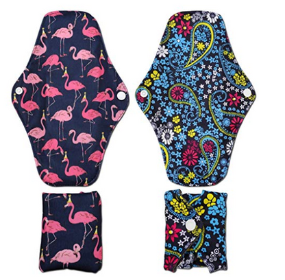 Washable Bamboo Charcoal Breathable Sanitary Pads