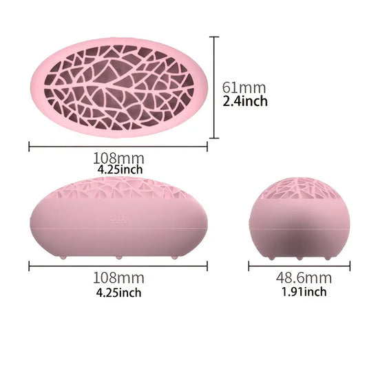 Silicone Desk Makeup Brush Stand (1pc)
