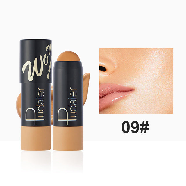Pudaier Long-lasting Matte Foundation Stick for Dark Skin