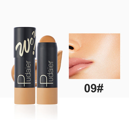 Pudaier Long-lasting Matte Foundation Stick for Dark Skin