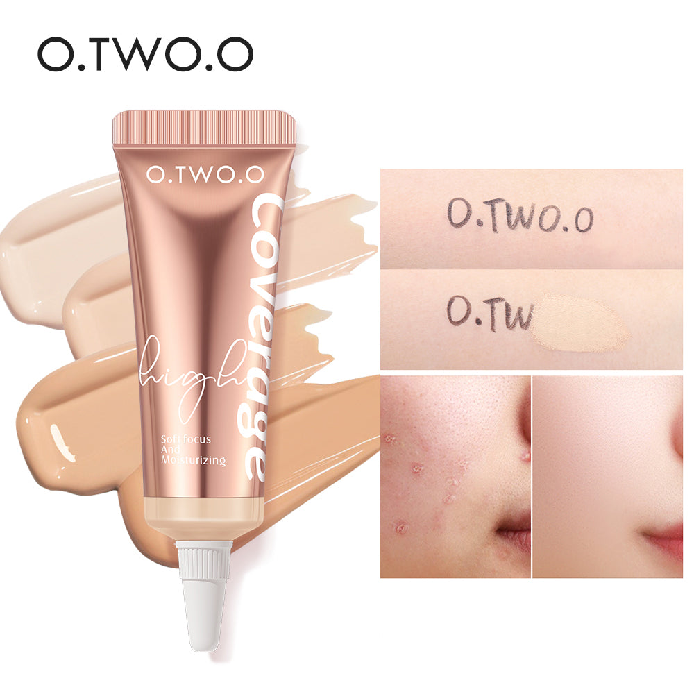 O.TWO.O Liquid Concealer 10ml - Waterproof & Long-Lasting