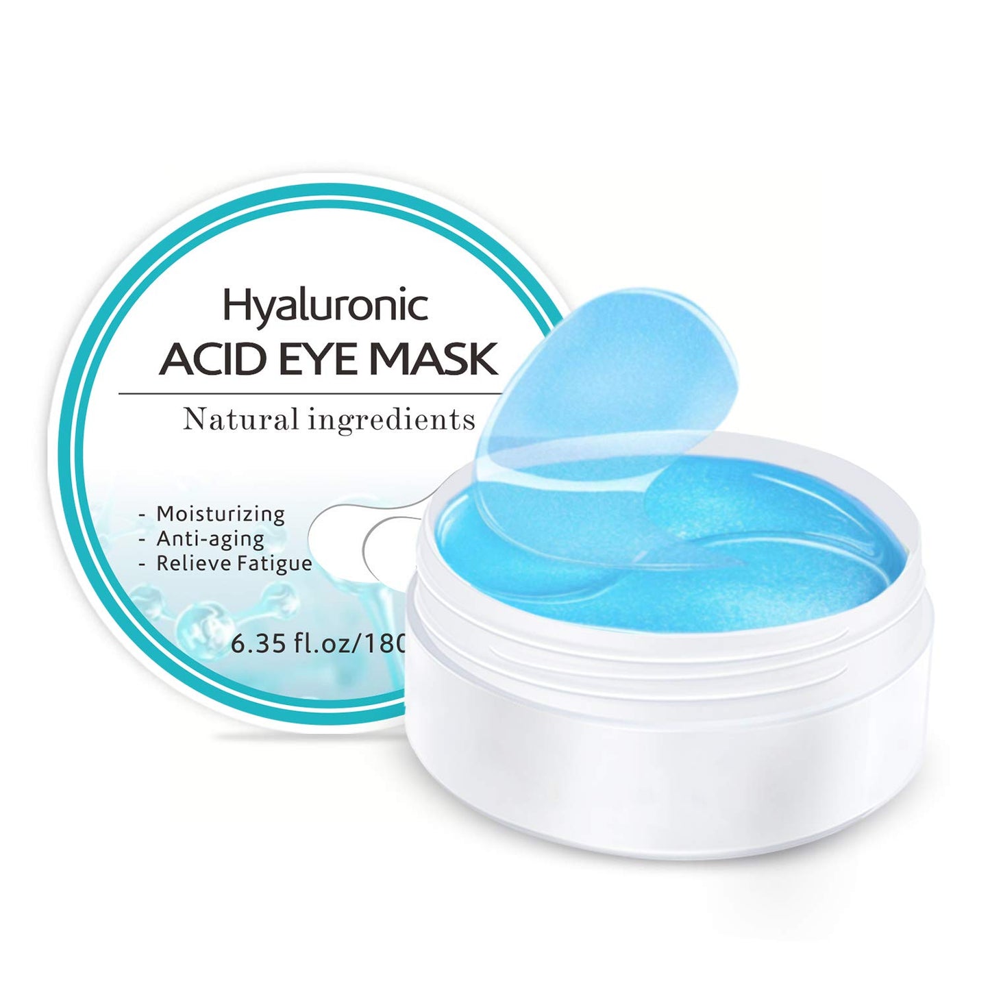60 Hydrating Collagen Eye Masks for Dark Circles & Wrinkles