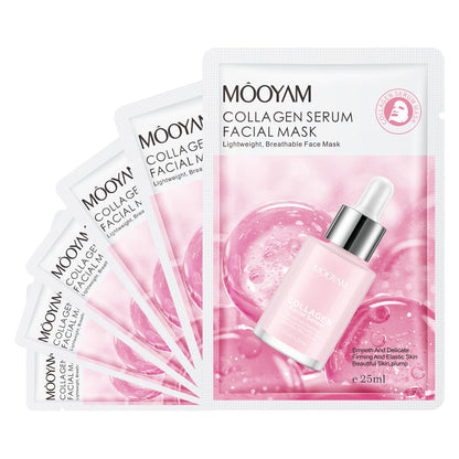 RadiantSkin 6-Pack Collagen Hydration Masks