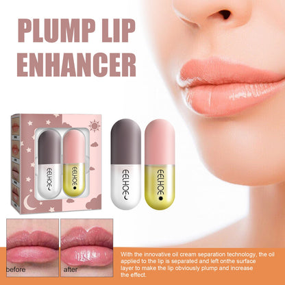 HydraPlump Lip Care Capsules: Day & Night Formula