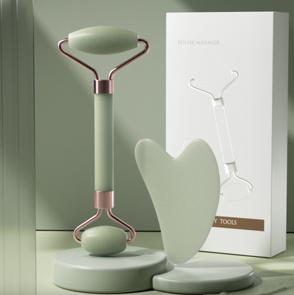 Facial Relaxation Roller & Gua Sha Kit