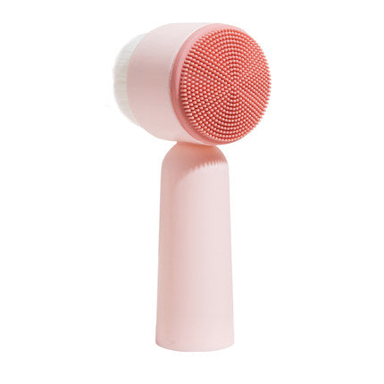 Facial Cleansing Brush with Soft Bristles and Silicone