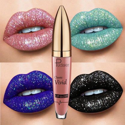 Pearlescent Matte Lip Gloss Non-Stick Long Lasting Makeup