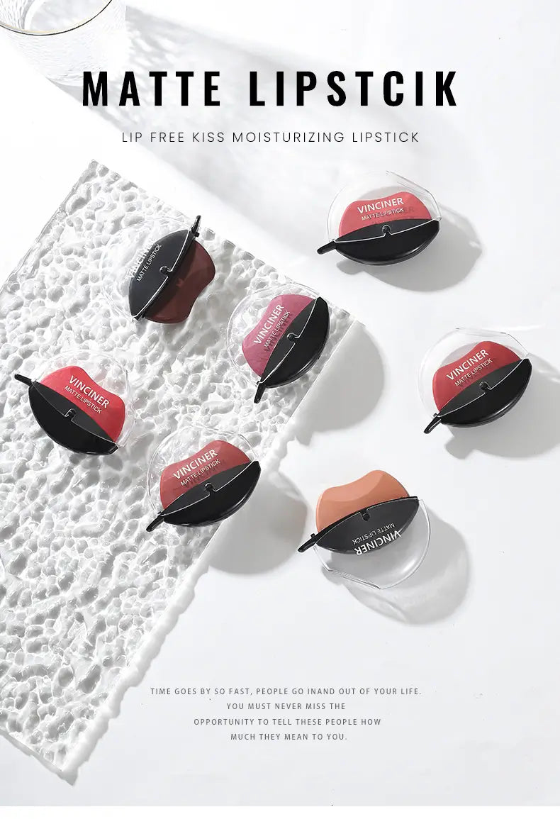 Lazy Lipstick Matte Waterproof Long-Lasting Lip Gloss