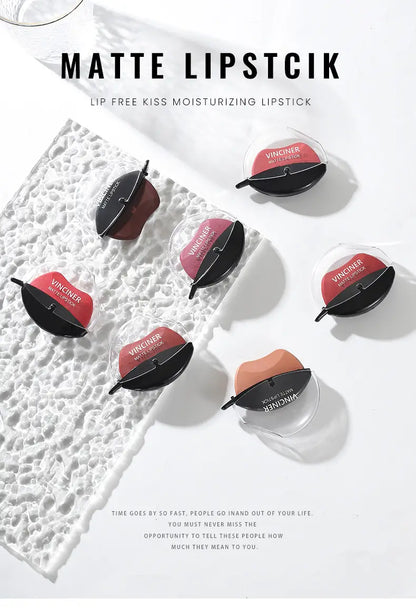 Lazy Lipstick Matte Waterproof Long-Lasting Lip Gloss